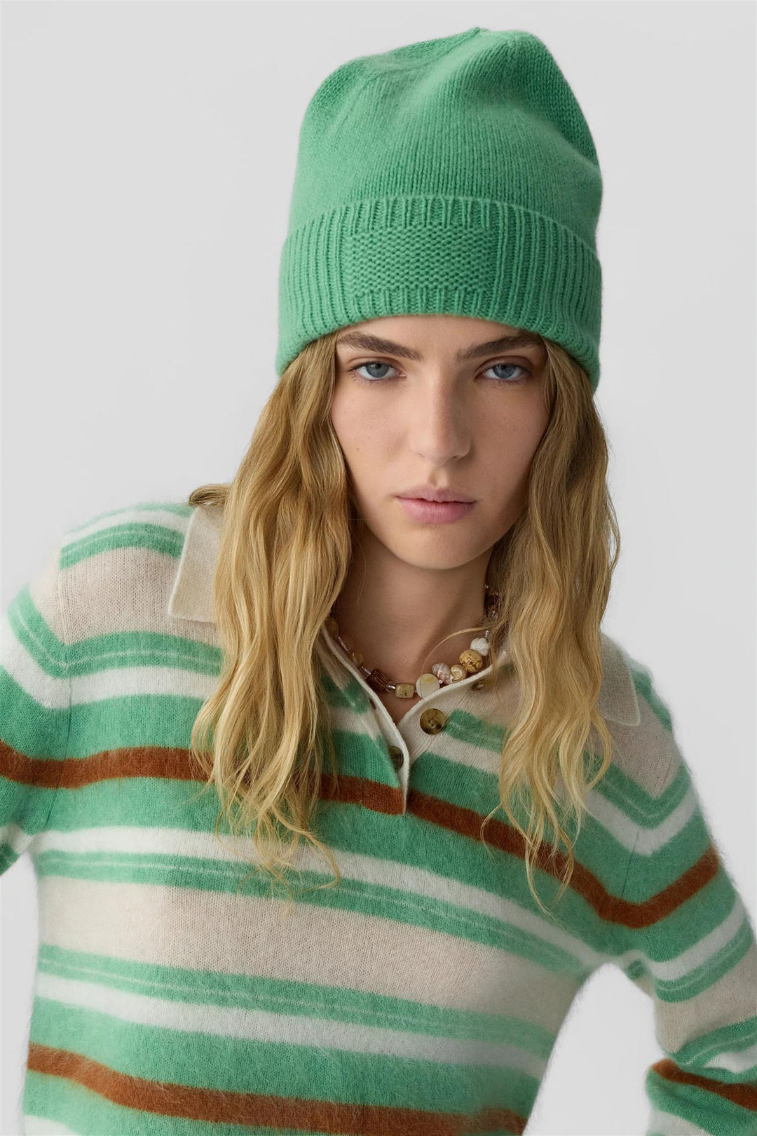 Rib Cuff Beanie Highland