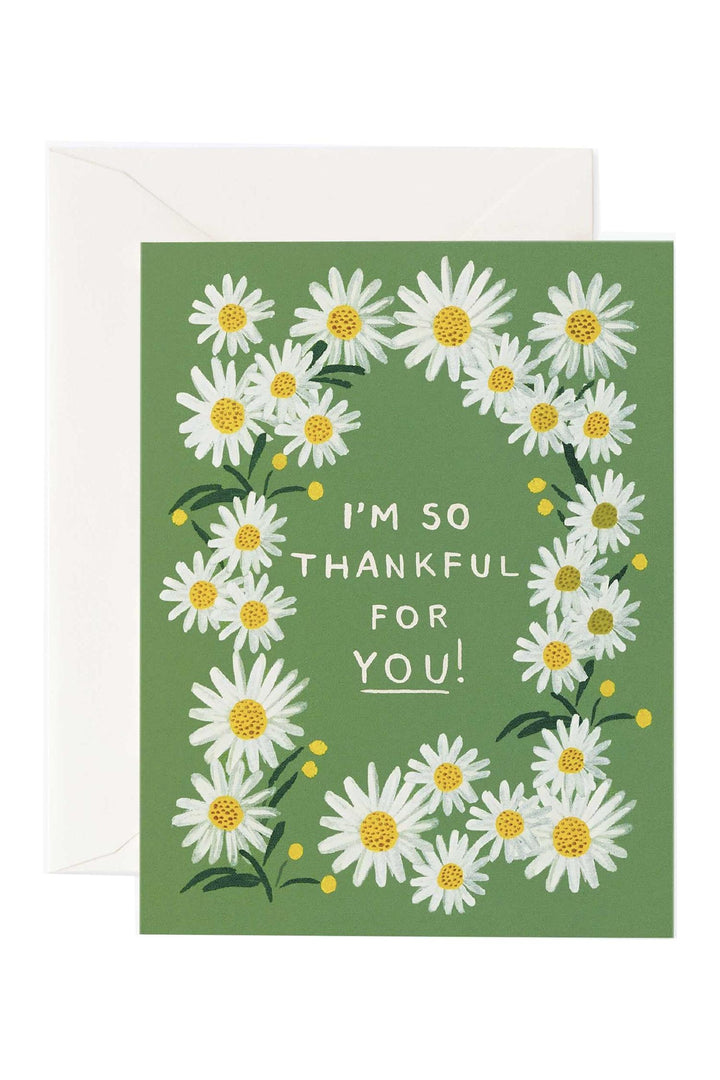 Daisies Thankful for You Card