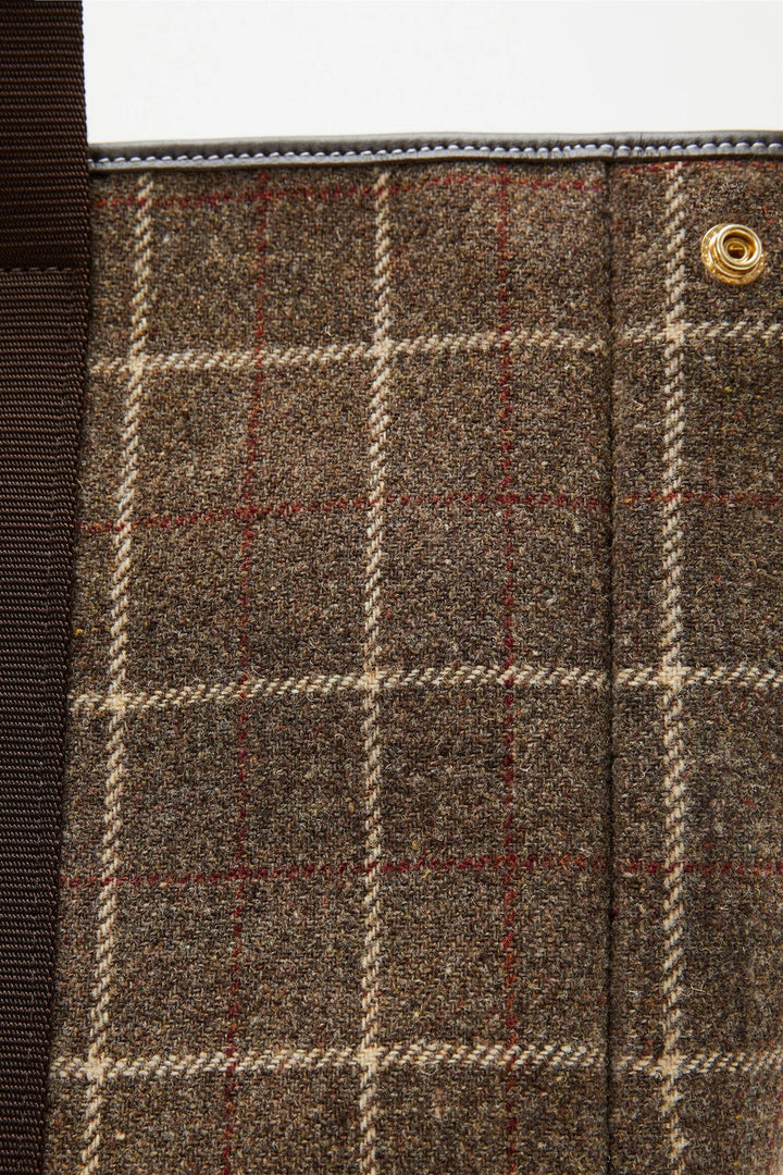 Traversée L Hunting Tweed 02 Brown