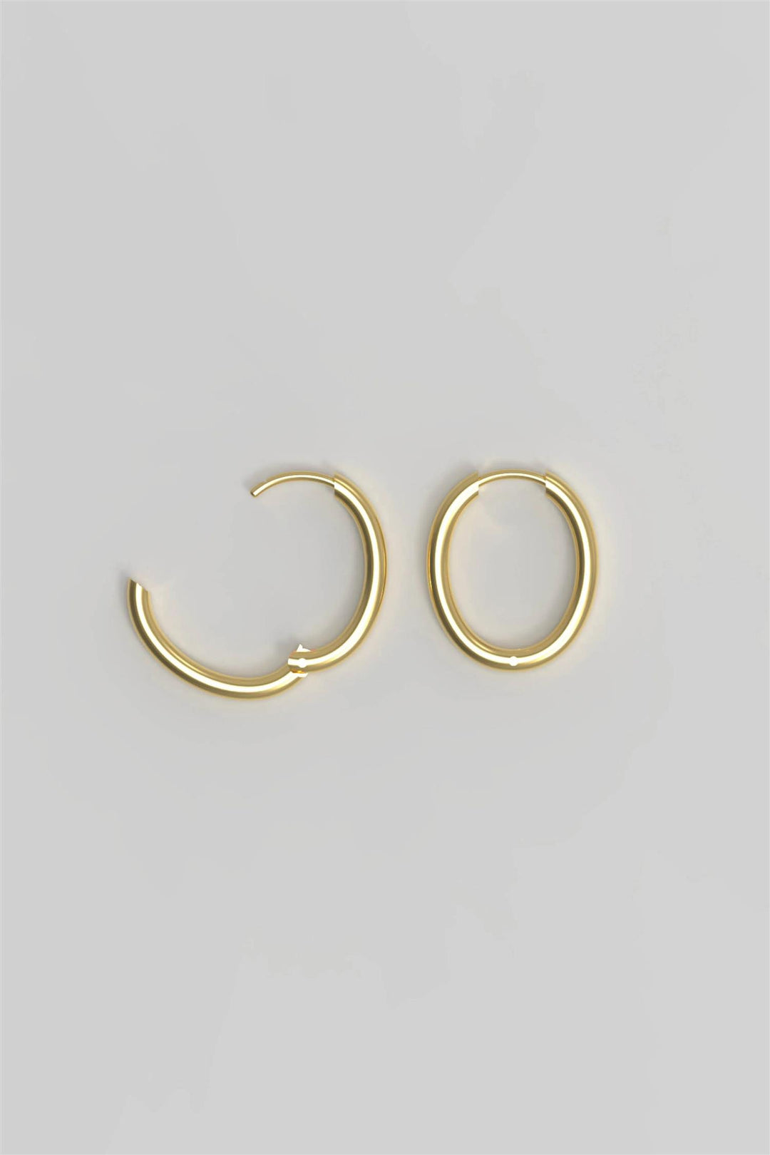 Slim Hoop Medium Plated