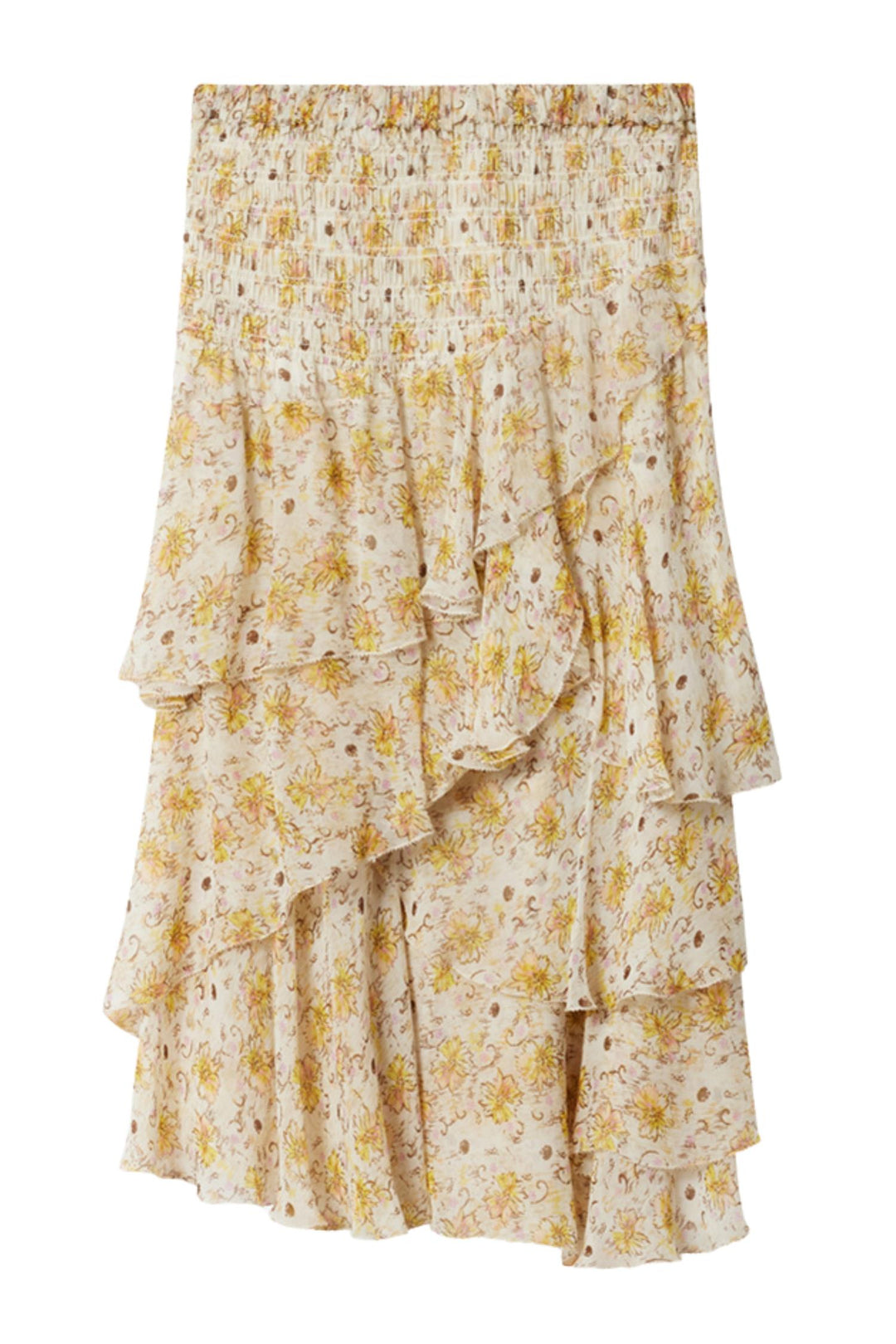 Brigitte Skirt Light Yellow/Ecru