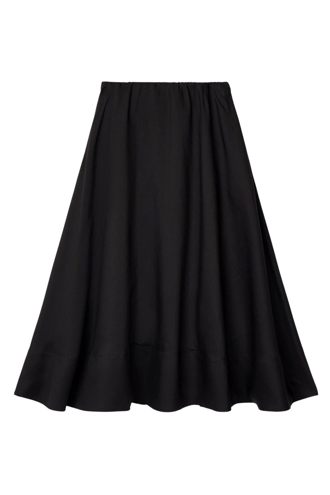 Vivienne Organza Skirt Jet Black