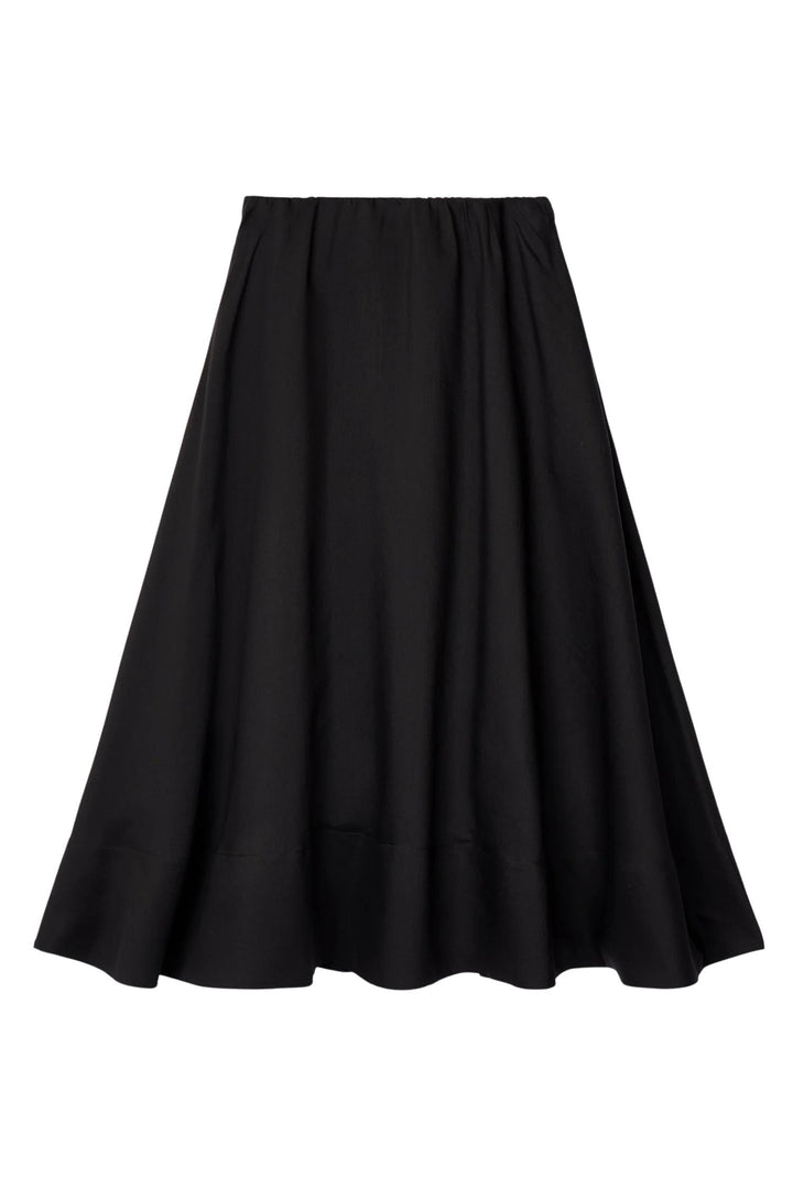 Vivienne Organza Skirt Jet Black