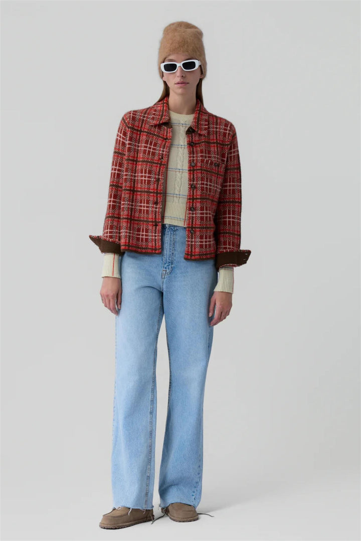 Dylan Plaid Shirt Chili Combo