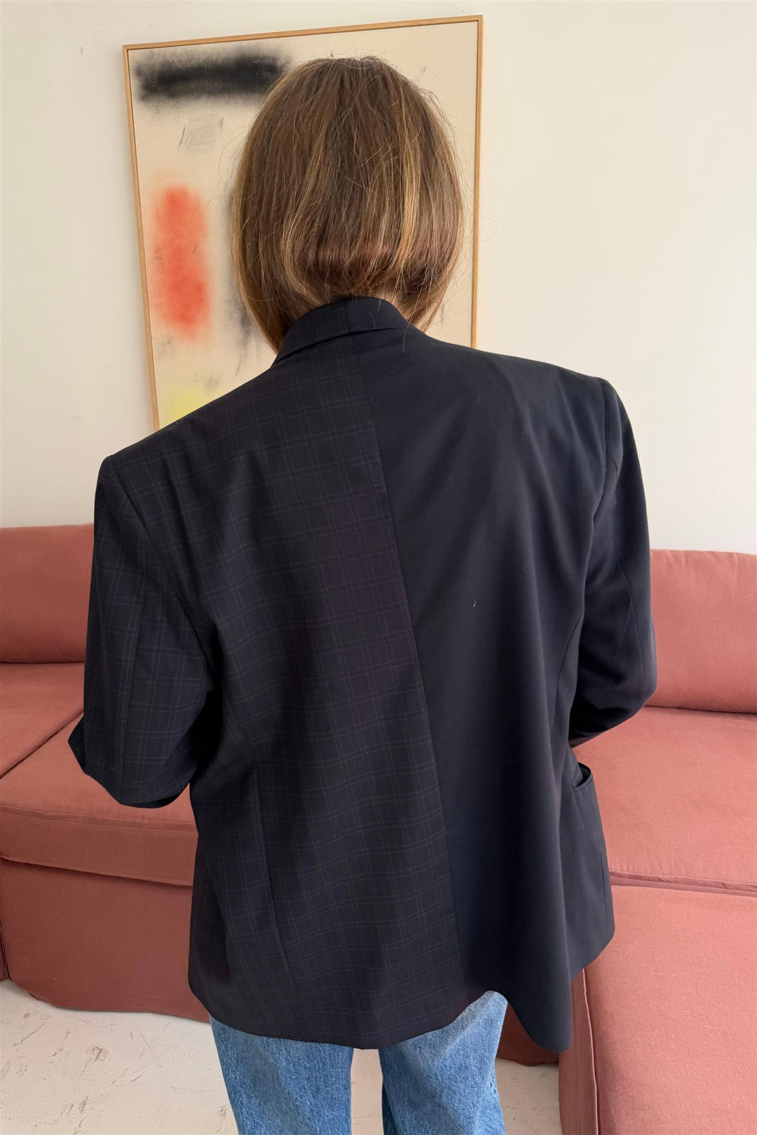 Contrast Blazer CB2513