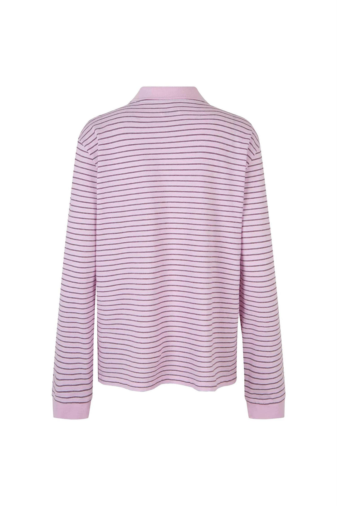 Serena Polo Shirt Berry Stripe