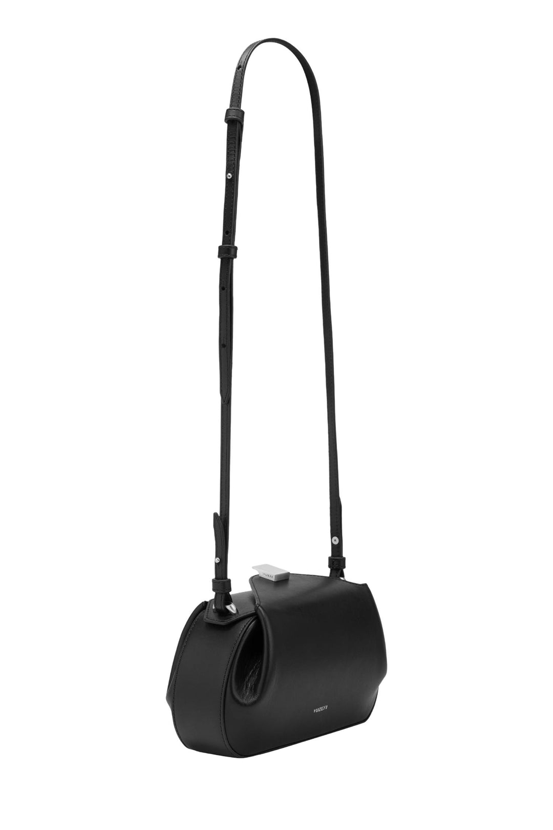 Oyster Clutch Mini Smooth Leather Black
