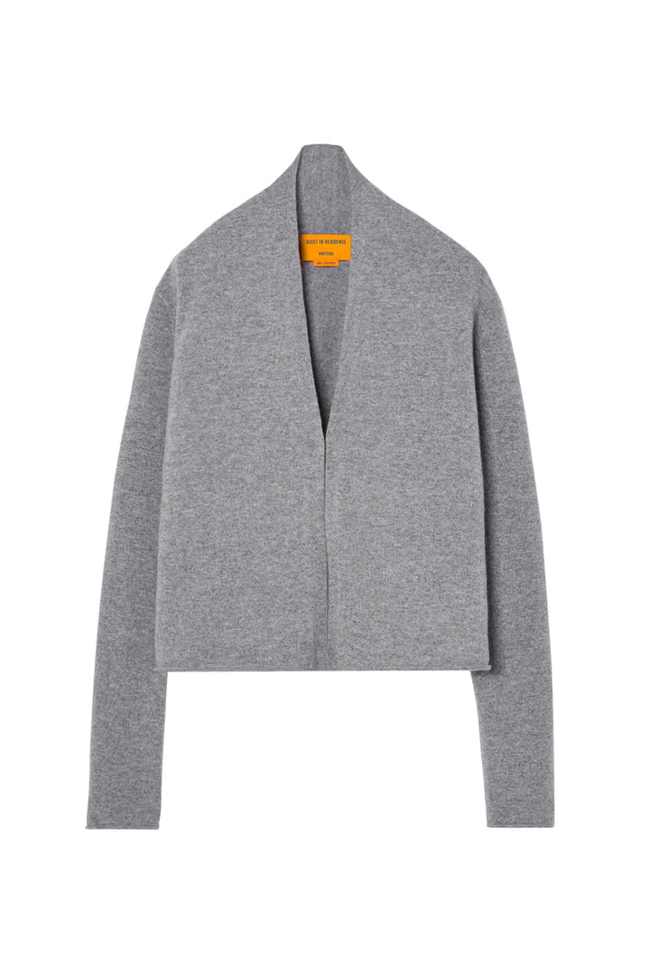 Stealth Cashmere Cardigan Heather Grey