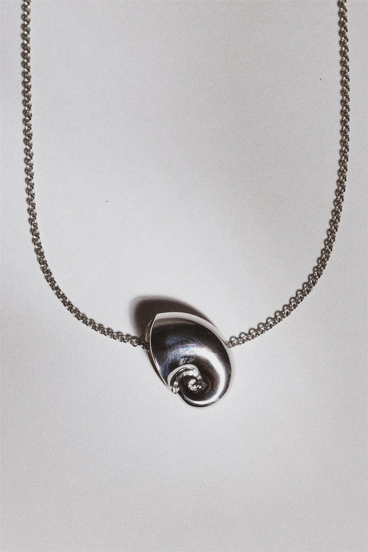 Shell Pendant Silver
