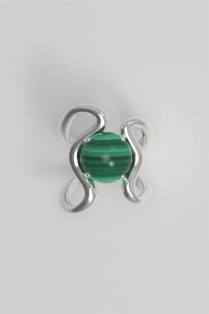 Reef Ring Malachite