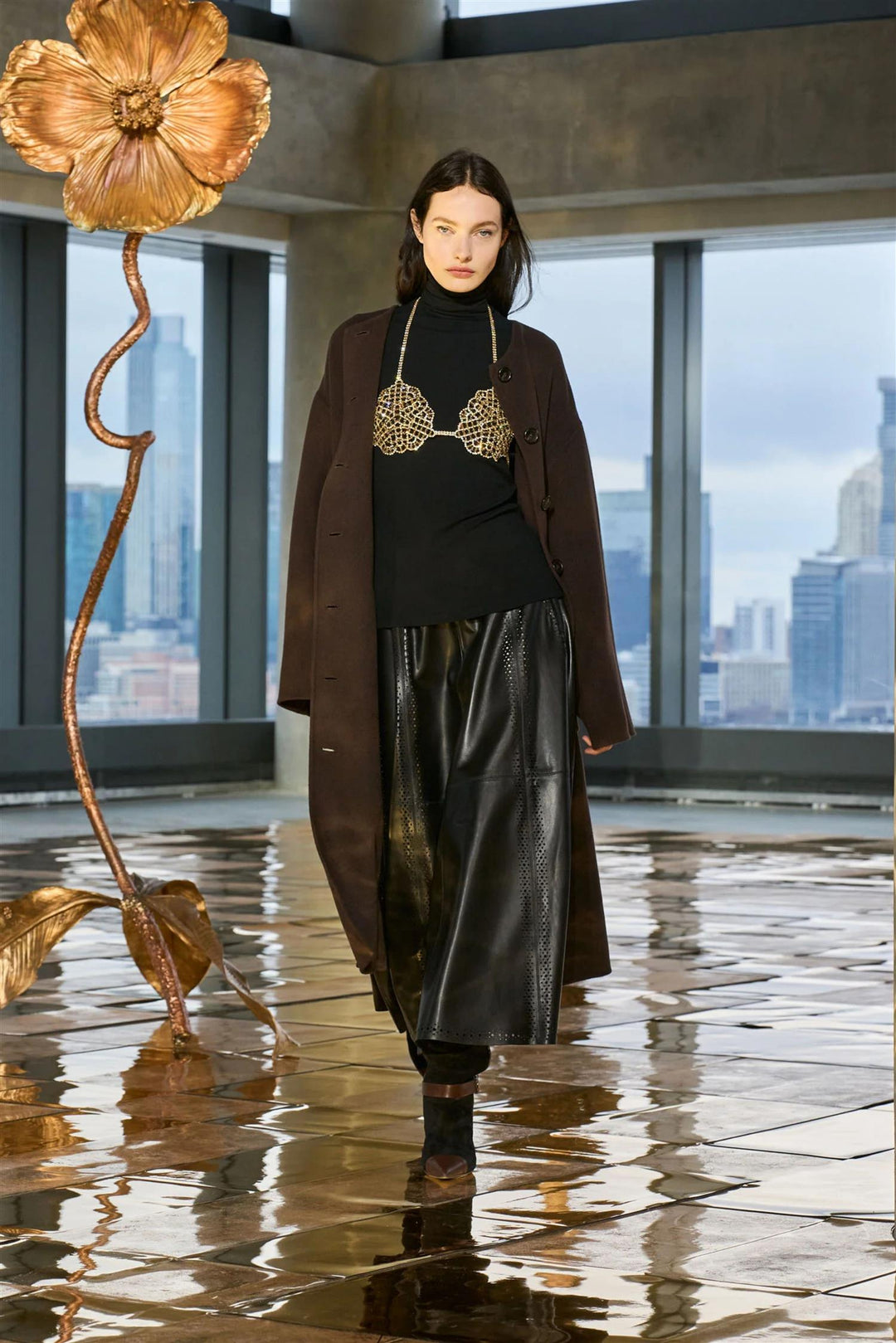 Fernanda Oversized Coat Sable