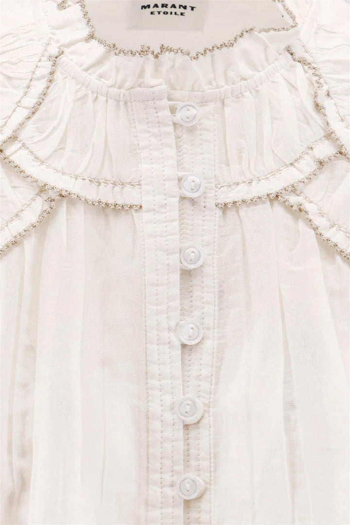 Christa Top White