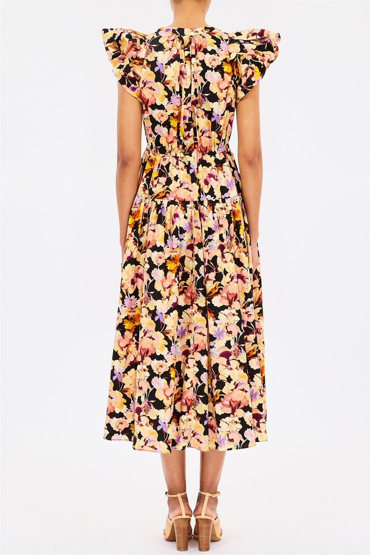 Marin Midi Dress Night Bloom