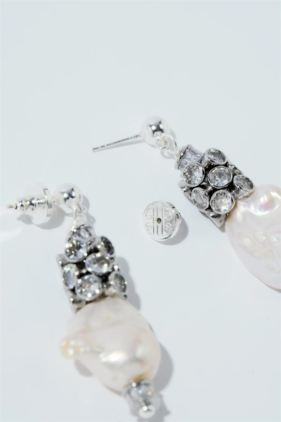 Verona Studs Silver