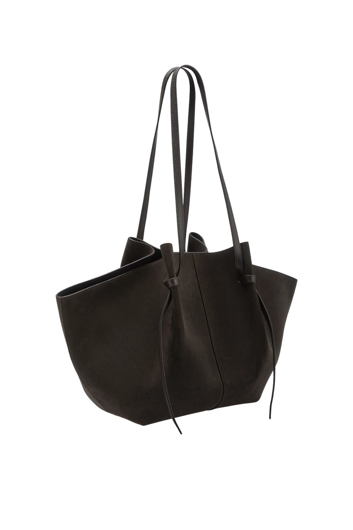 Large Mochi Suede Leather Ganache