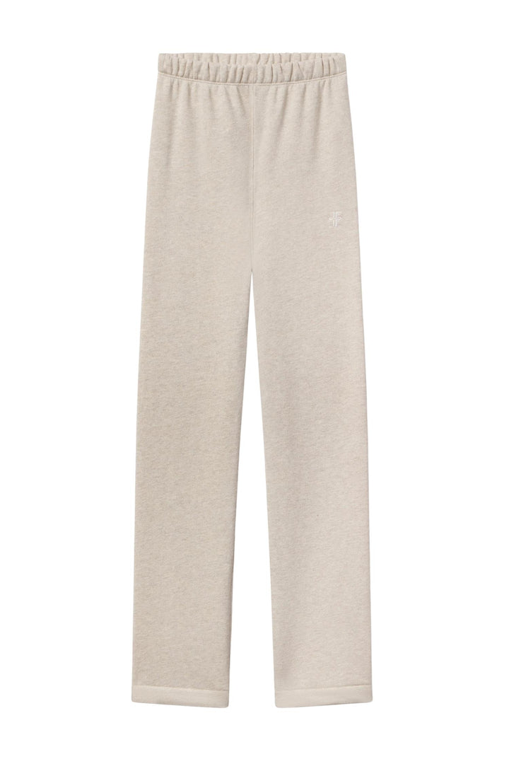 Straight Leg Sweatpant Heather Oatmeal