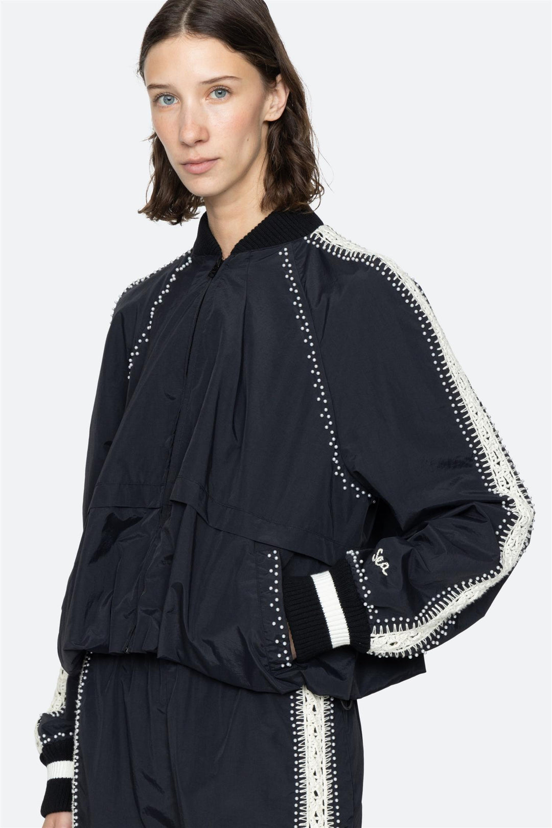 Alberta Pearl Jacket Black