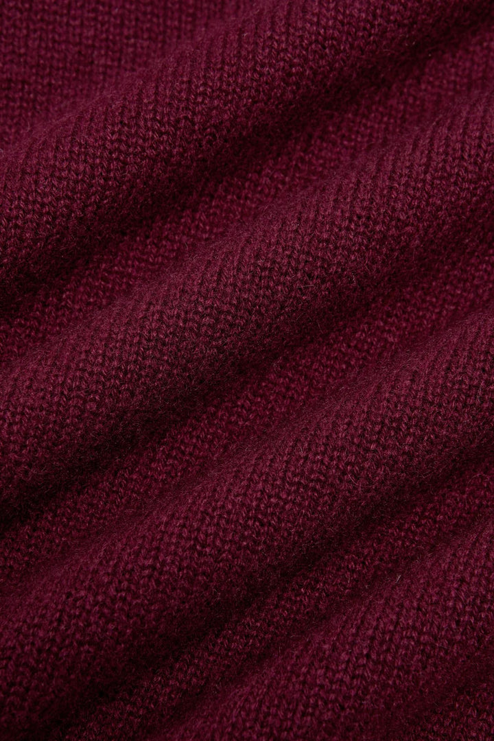 Sandy Cashmere Sweater Deep Plum