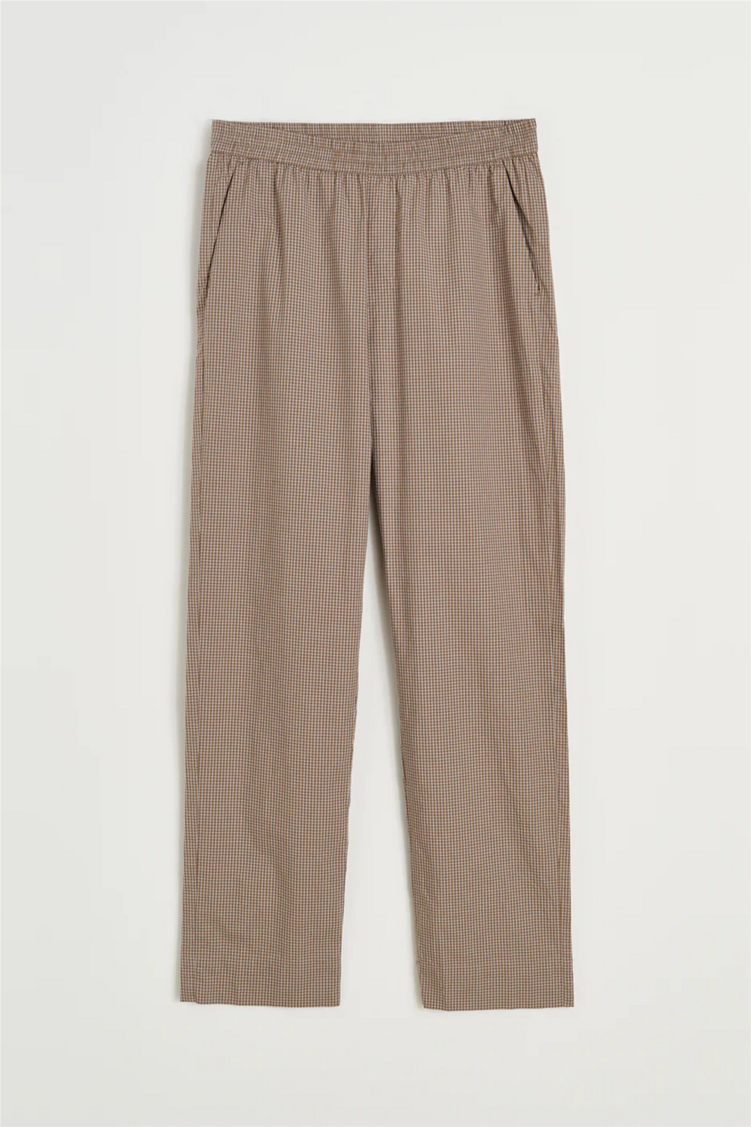 Classic Pyjamas Check Mix Fossil