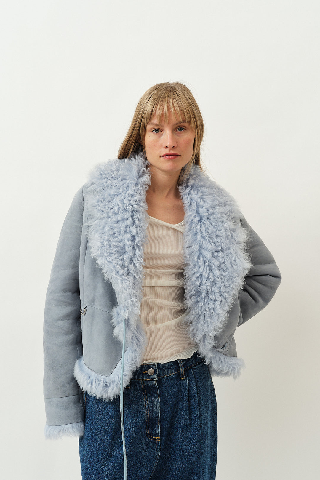 Moss Jacket Light Blue