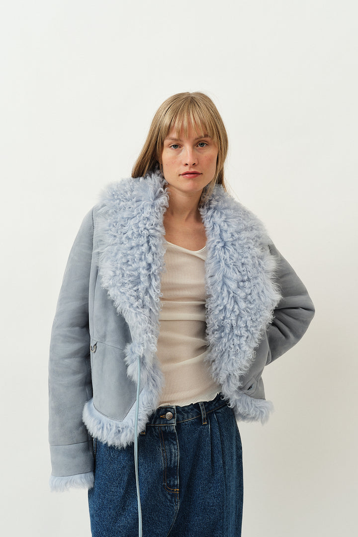 Moss Jacket Light Blue