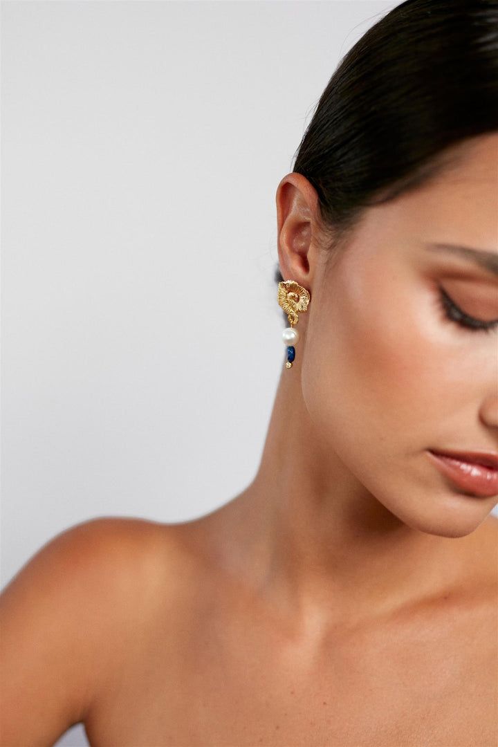 Jetset Gems Earrings Gold