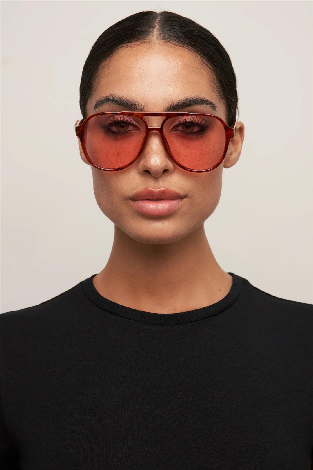 Stevie Orange Tortoise/Pink