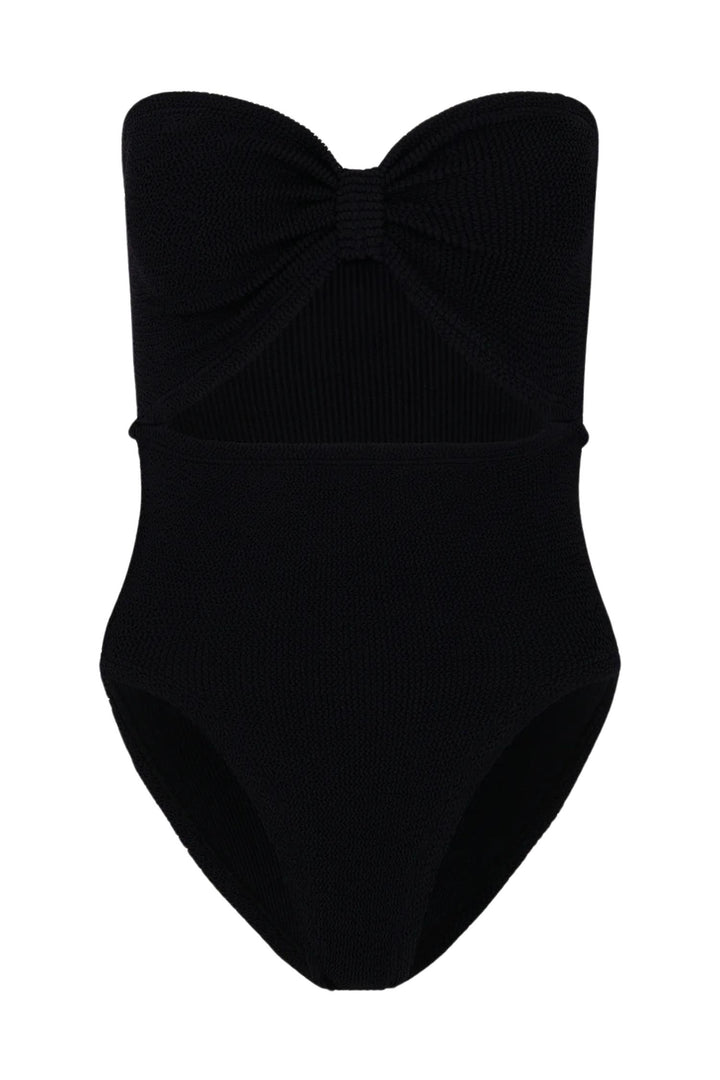 Alana Crinkle Swimsuit Black