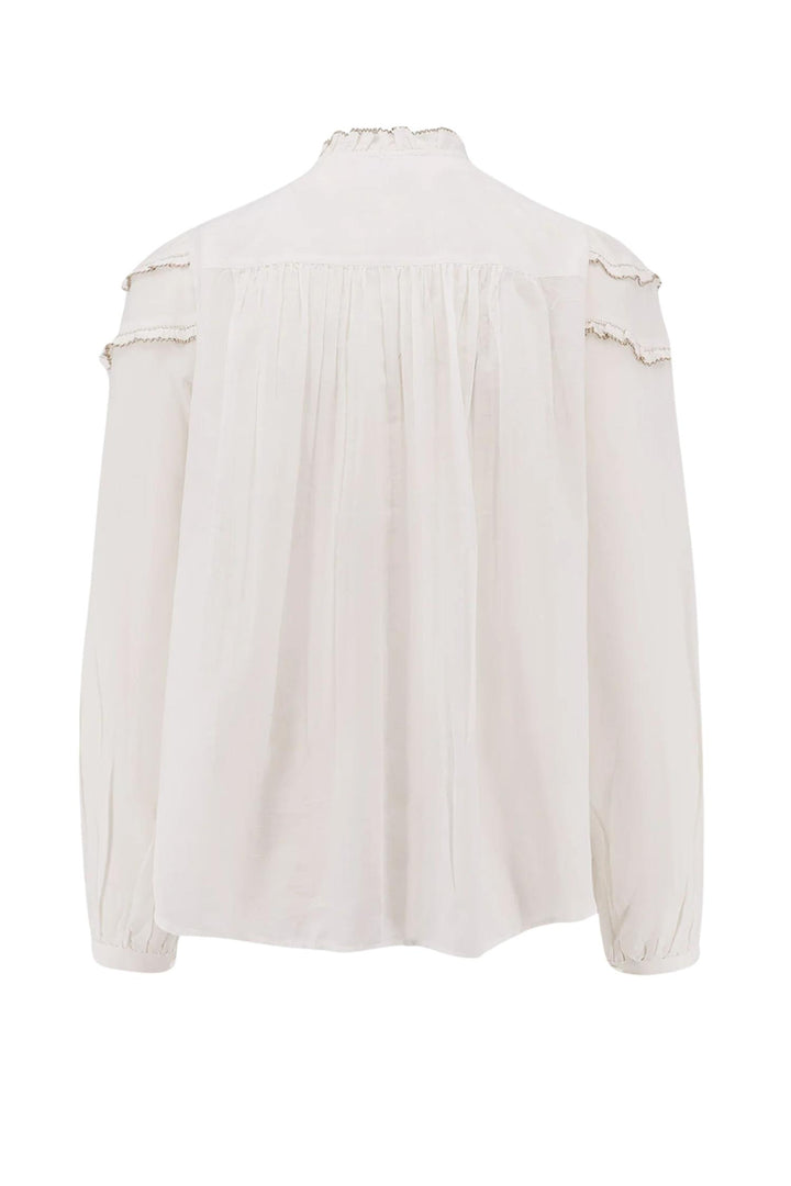 Christa Top White