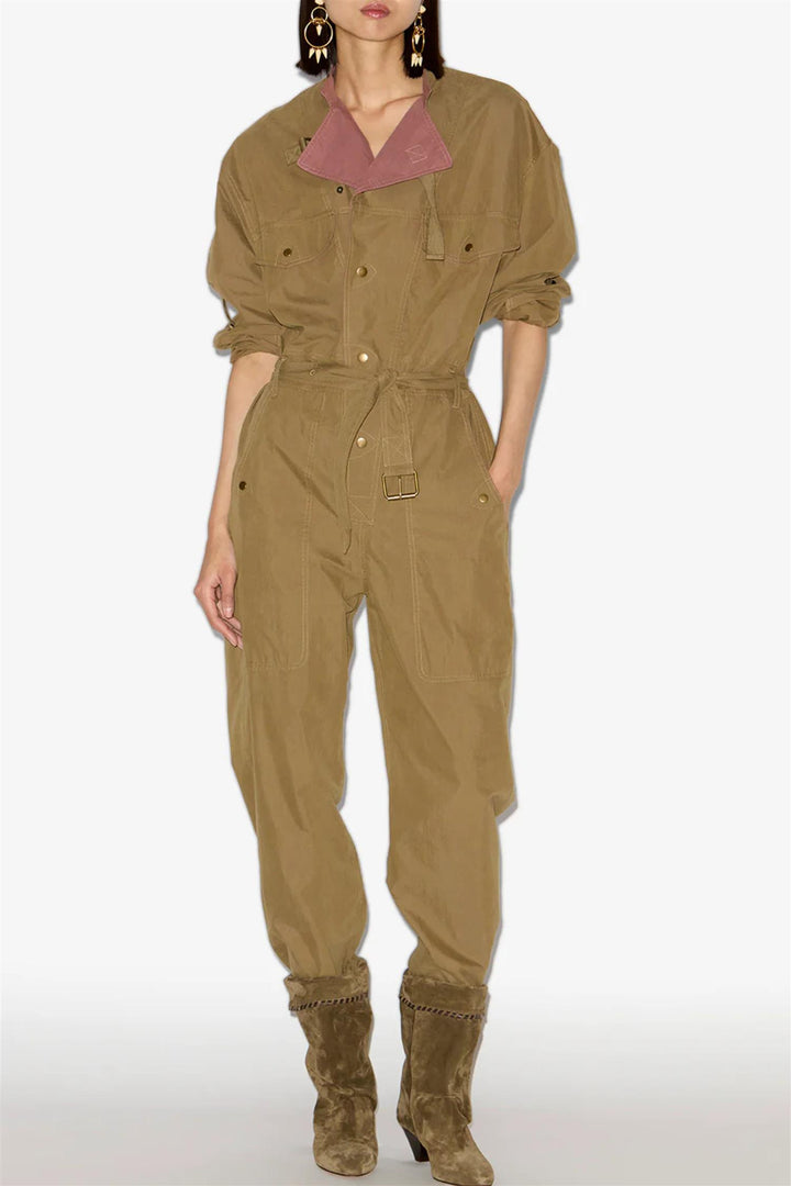 Dahona Jumpsuit Khaki