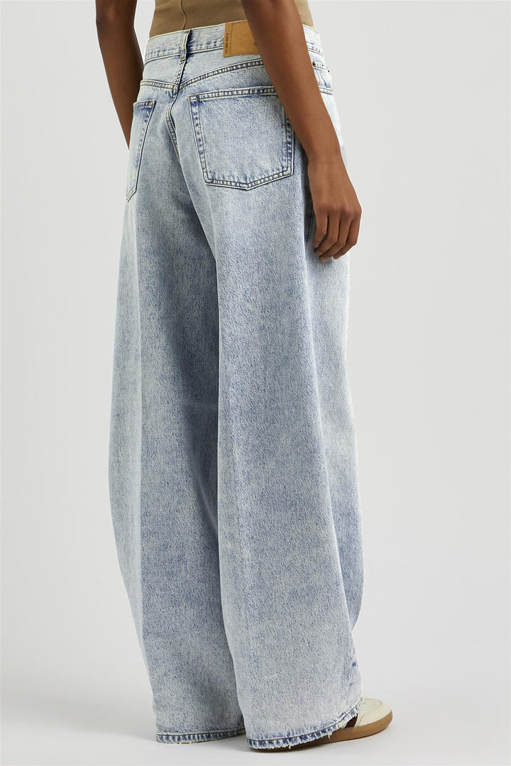 Bethany Mid-Rise Wide-Leg Jean Stromboli Blue