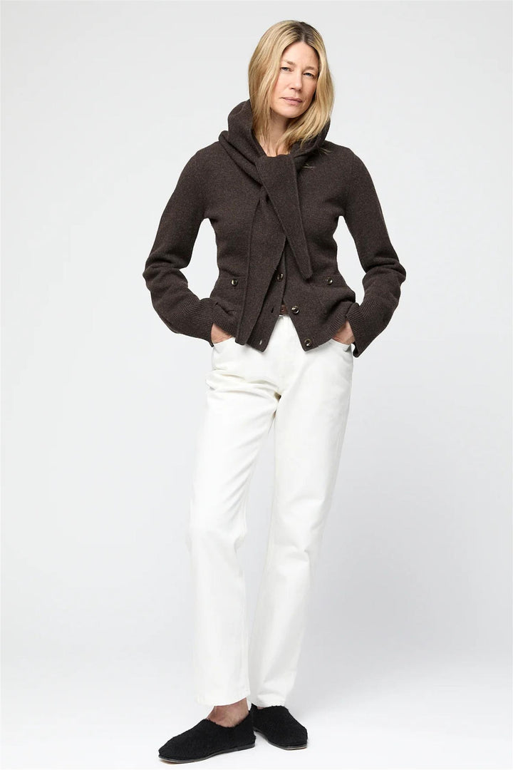 Adele Cardigan Coffee
