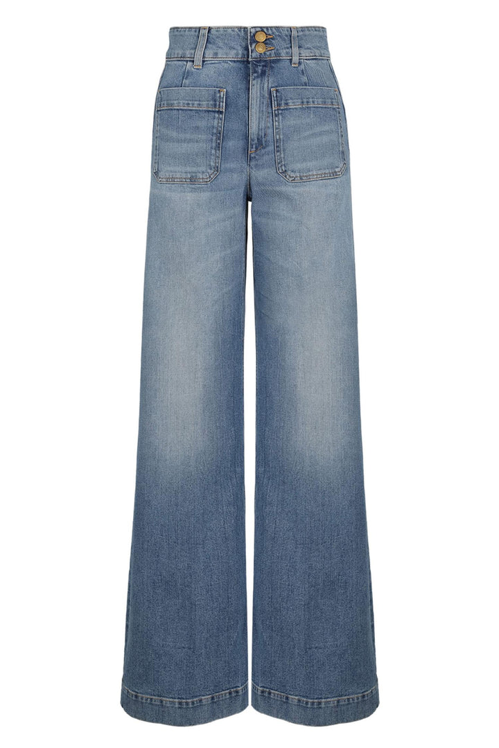 Jane Wide-Leg Jeans Light Blue Denim