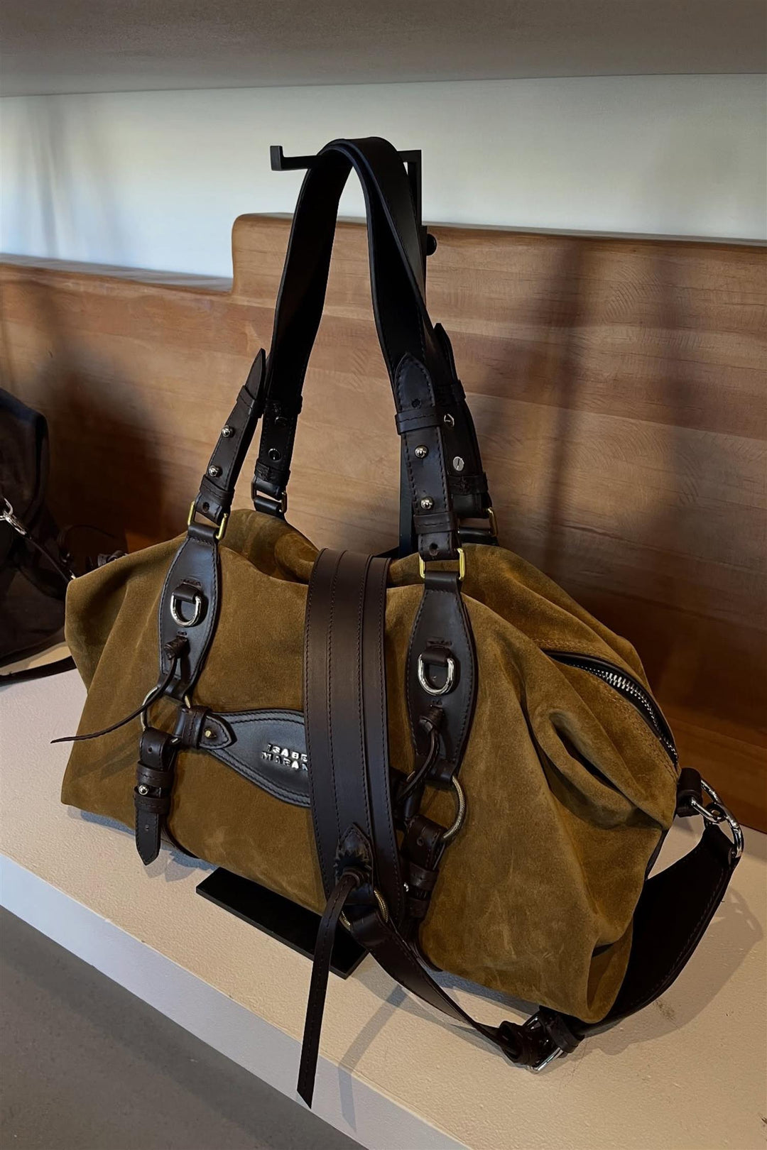 Tilpa Bag Suede Taupe