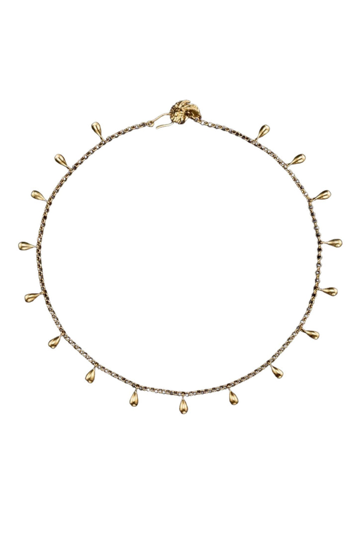 Sirens Tears Necklace Gold-Plated Silver