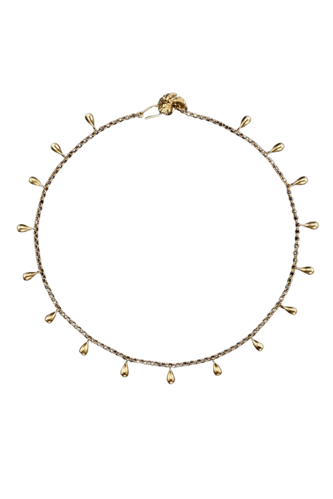 Sirens Tears Necklace Gold-Plated Silver