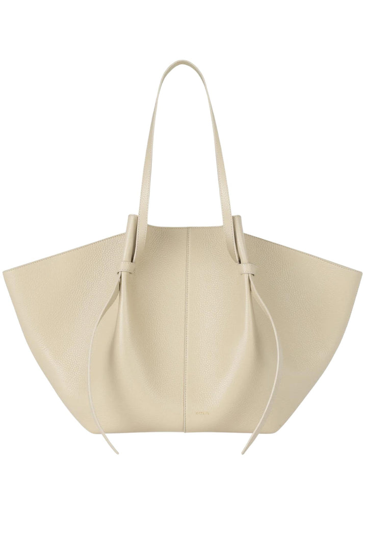 XL Mochi Pebble Grained Leather Angora