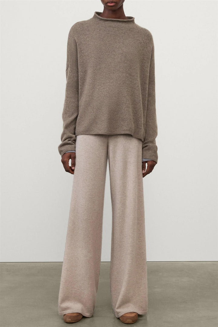 Sandy Cashmere Sweater Truffle