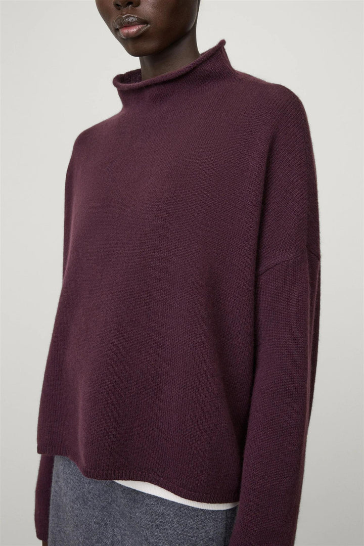 Sandy Cashmere Sweater Mahogany