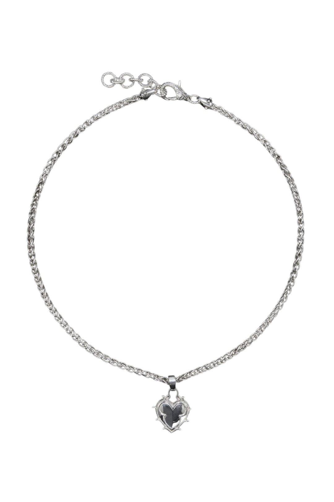 The Eternal Heart Necklace - Silver