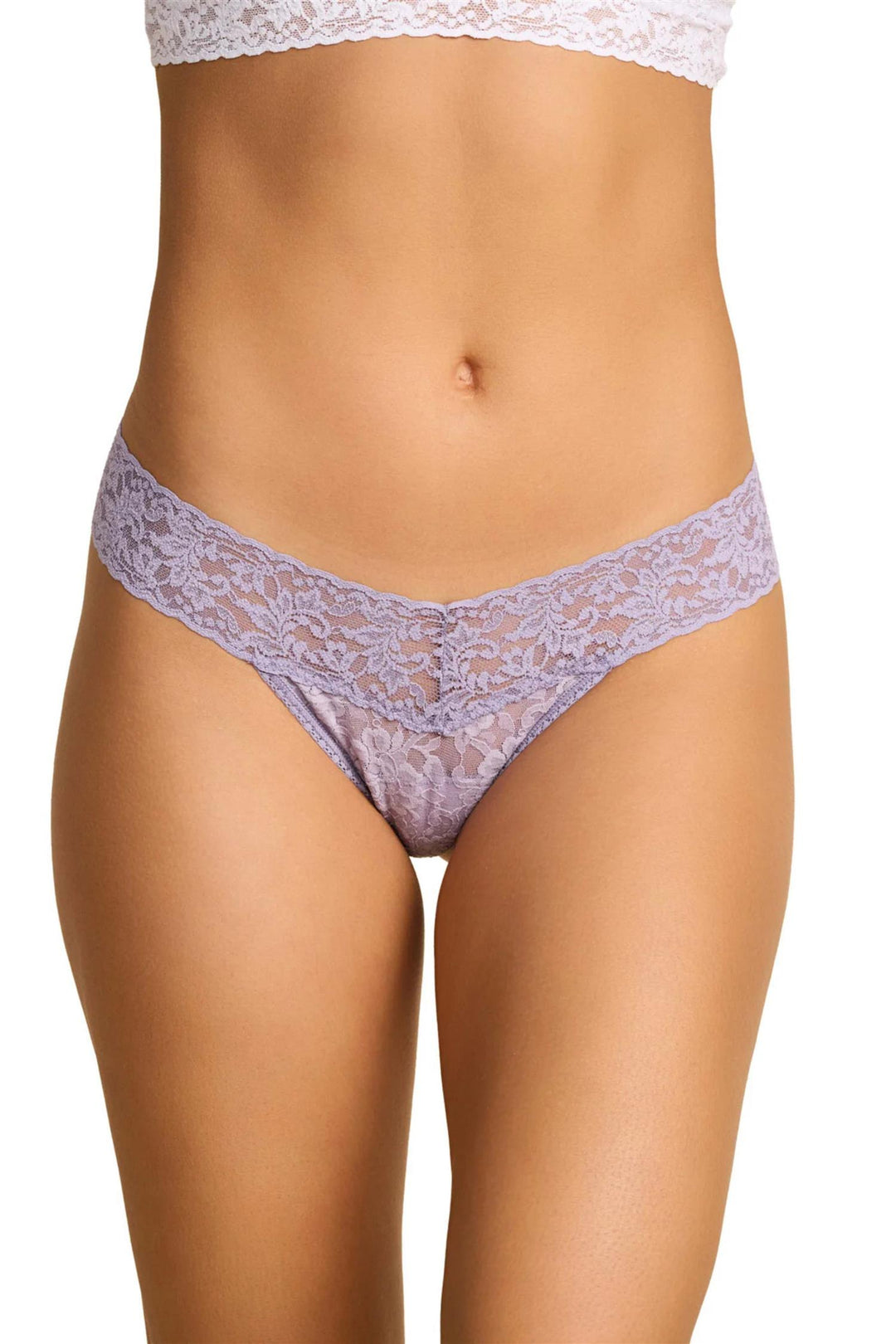Signature Low Rise Thong Violet Daze