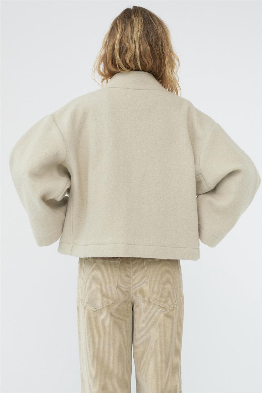 Klippan Biled Wool Jacket Oatmeal