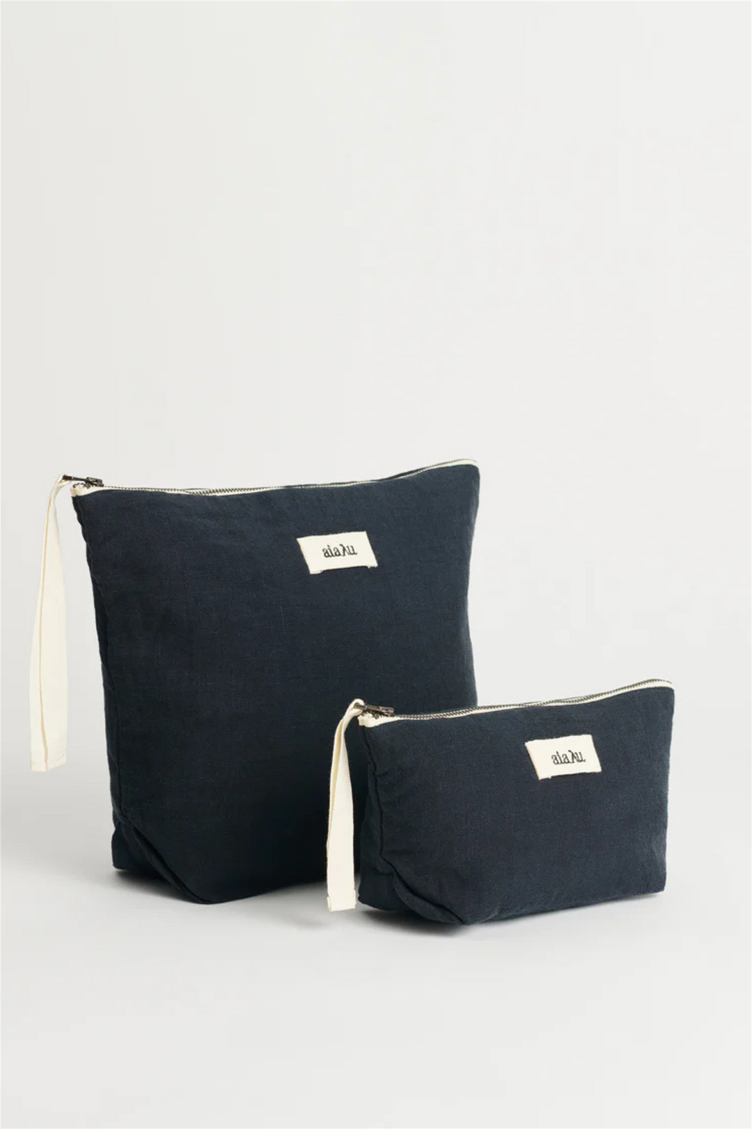 Mini Linen Pouch Navy