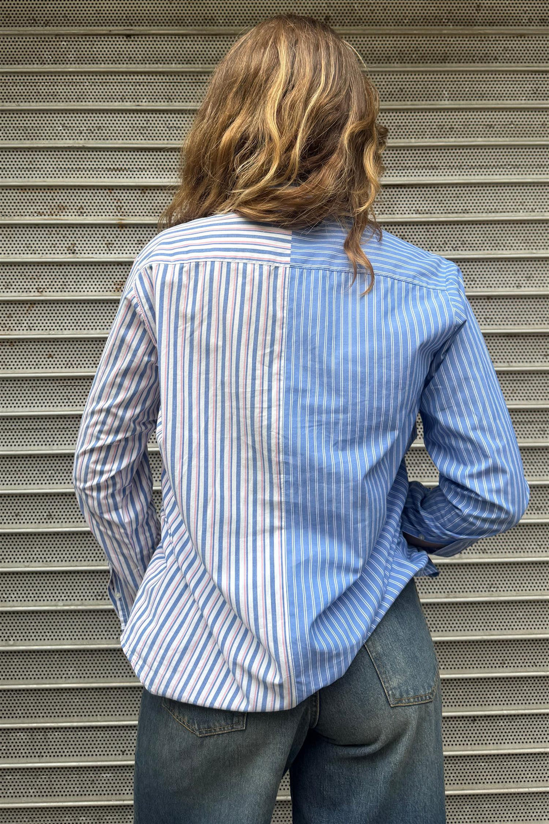 Contrasted Shirt CMS395 Size 36