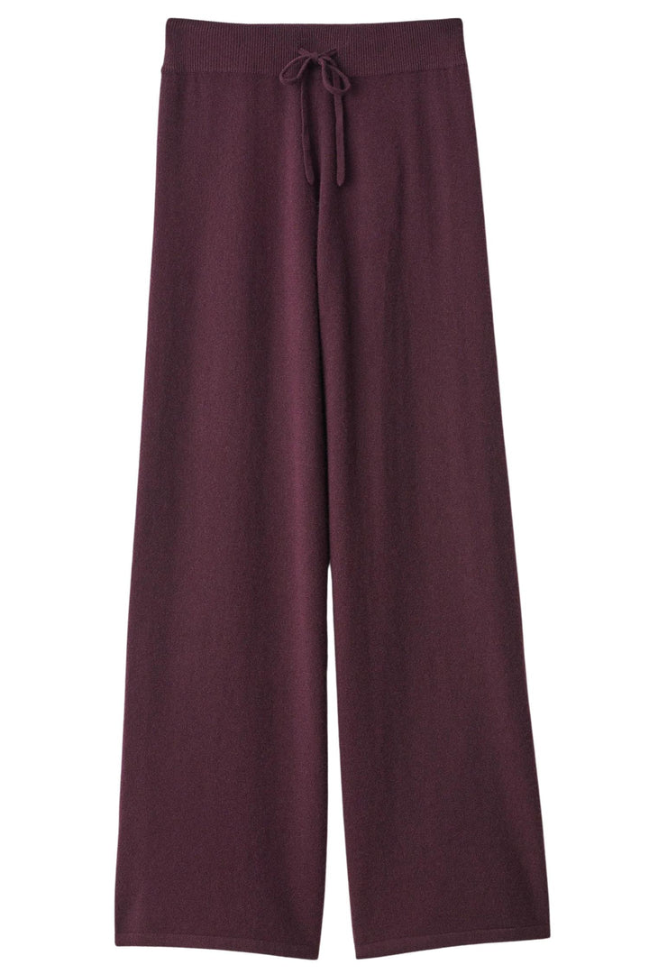 Sofi Cashmere Pants Mahogany