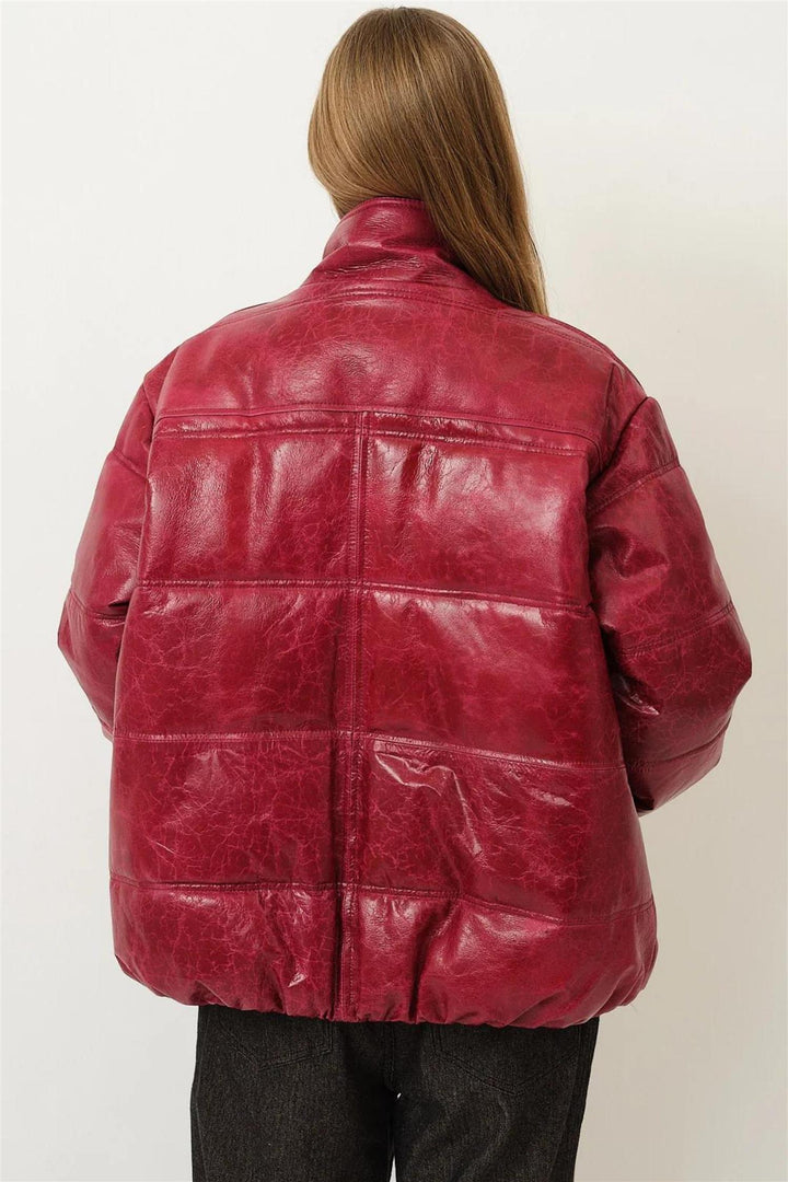 Bloom Coat Dark Red