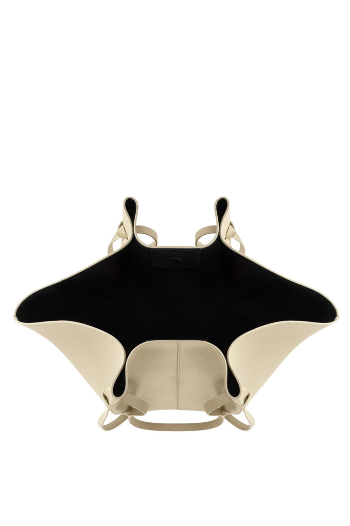 XL Mochi Pebble Grained Leather Angora