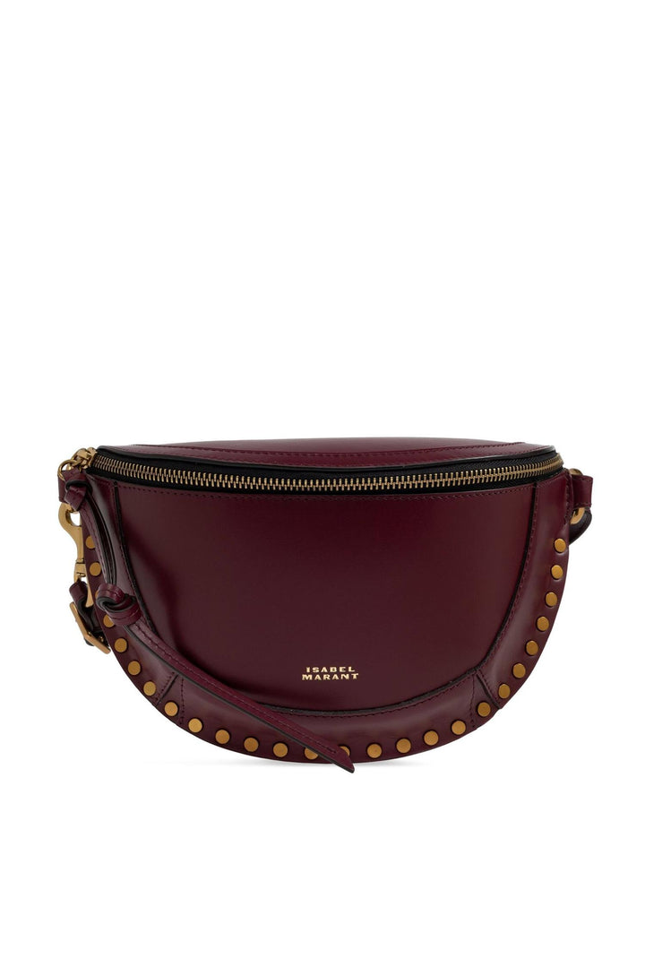 Skano Leather Belt Bag Burgundy