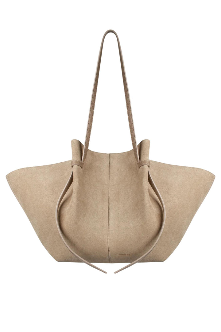 Large Mochi Suede Leather Sand