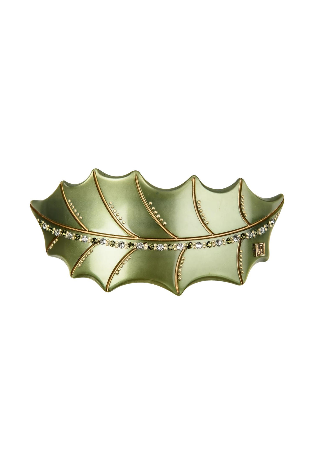 Oak Leaf Handmade Forrest green